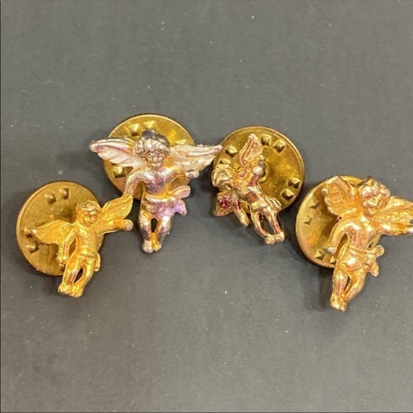 16 Vintage to now angel pins brooches - Picture 6 of 6